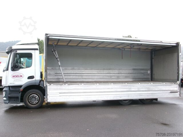 Beverage truck MERCEDES-BENZ 2530 L Antos*7,4m Schwenkwand*NLA*2 to LBW*AHK