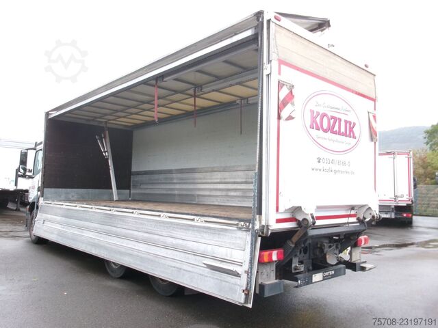 Beverage truck MERCEDES-BENZ 2530 L Antos*7,4m Schwenkwand*NLA*2 to LBW*AHK