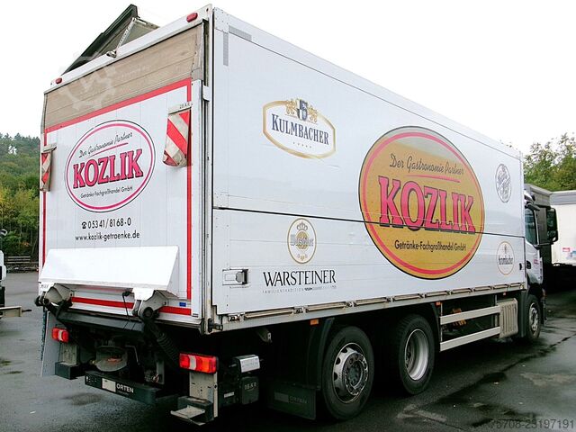 Beverage truck MERCEDES-BENZ 2530 L Antos*7,4m Schwenkwand*NLA*2 to LBW*AHK