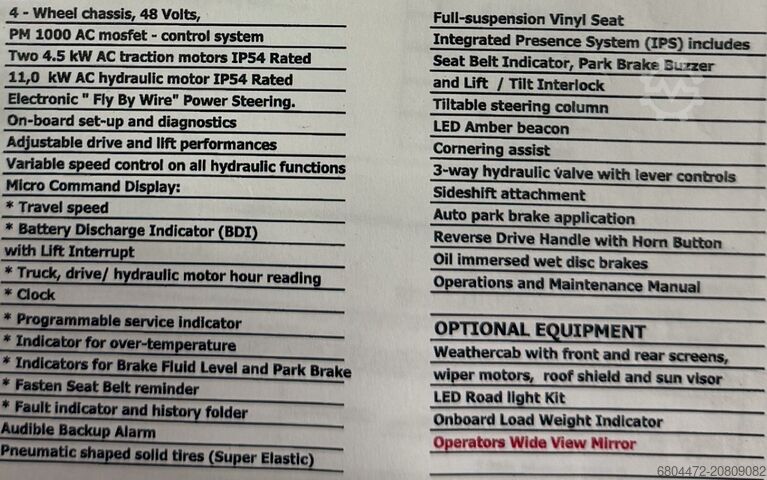 Steuerung Mitsubishi Mitsubishi FB16CPN Electric Folklift
