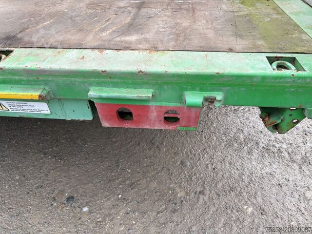 Anhänger-Wechselpritsche Krone BDF 7,45m TOP Zustand Zurringe