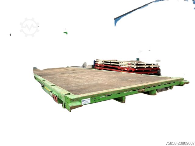 Anhänger-Wechselpritsche Krone BDF 7,45m TOP Zustand Zurringe