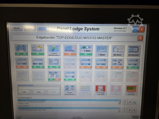 Kantenanleimmaschine OTT TOPEDGE DUO-MELT 80mm