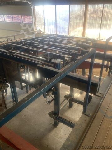 Stacking system with trimmer ALMAB-Stapelanlage 5000 / 4000