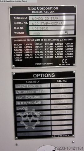 Senkerodiermaschine AGIE MONDO STAR 20