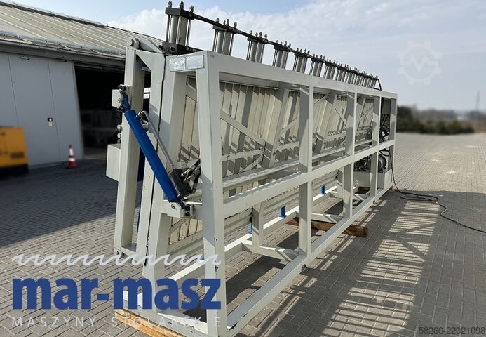 Hydraulic assembly press for gluing COMPOSER BHT 1-6200 12 siłowników