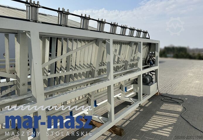Hydraulic assembly press for gluing COMPOSER BHT 1-6200 12 siłowników