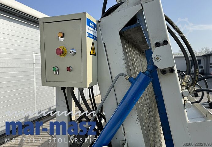 Hydraulic assembly press for gluing COMPOSER BHT 1-6200 12 siłowników