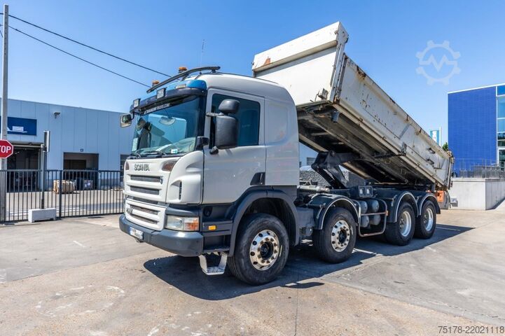 Tipper SCANIA P380 CB  // BIBENNE