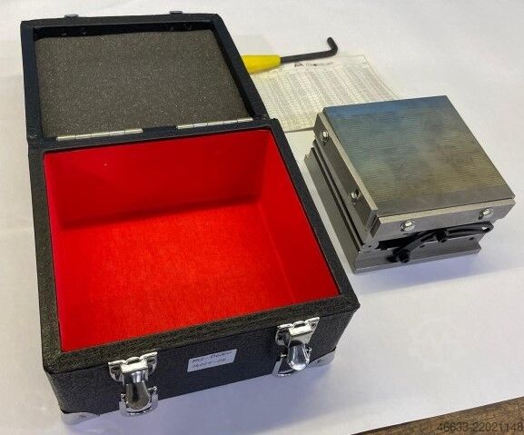 Sine magnetic chuck 150x150 fine pole. Matchling 