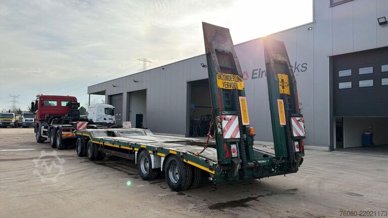Low loader Schwarzmüller T4 G01VBN1 (40.000 KG / BLATGEFEDERT / VERBR AU...