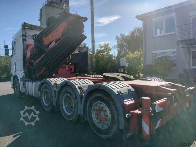 Truck mounted crane SCANIA R 730 LB 8x4 HNA Kran PK50002 EH
