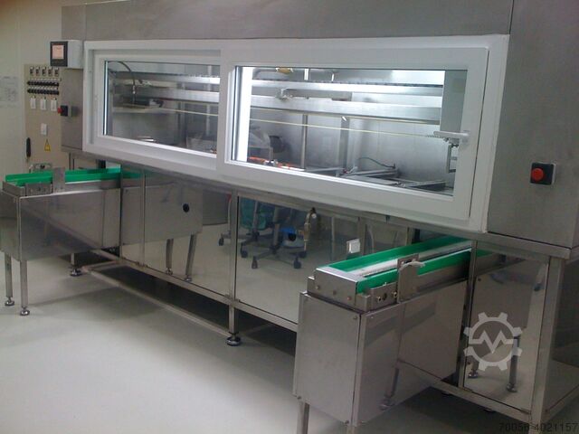 FULL AUTOMATIC ULTRASONIC CLEANING PLANT INTERSONIK ROBOWASH RW-260