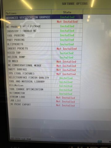 CNC-FRÄSMASCHINE Hurco VMX30 HSi