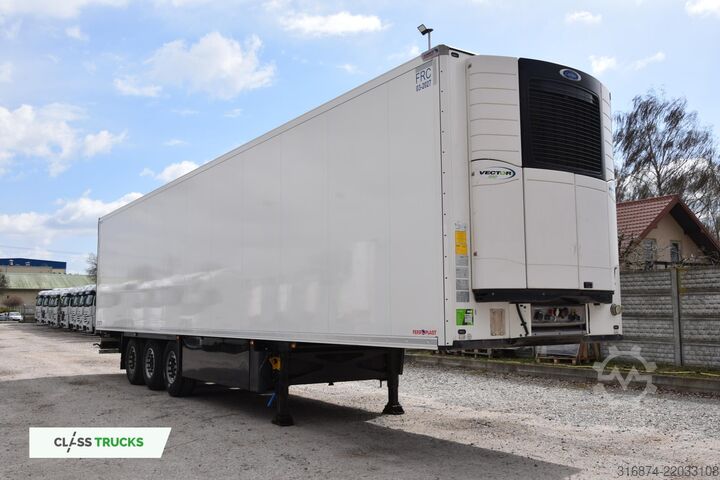 Reefer semitrailer SCHMITZ CARGOBULL SKO Double Deck FP 60 Carrier Vector 1550 Lifting Axle