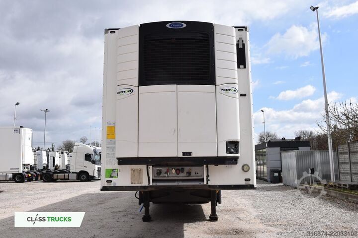 Reefer semitrailer SCHMITZ CARGOBULL SKO Double Deck FP 60 Carrier Vector 1550 Lifting Axle