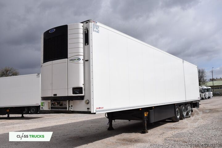 Reefer semitrailer SCHMITZ CARGOBULL SKO Double Deck FP 60 Carrier Vector 1550 Lifting Axle