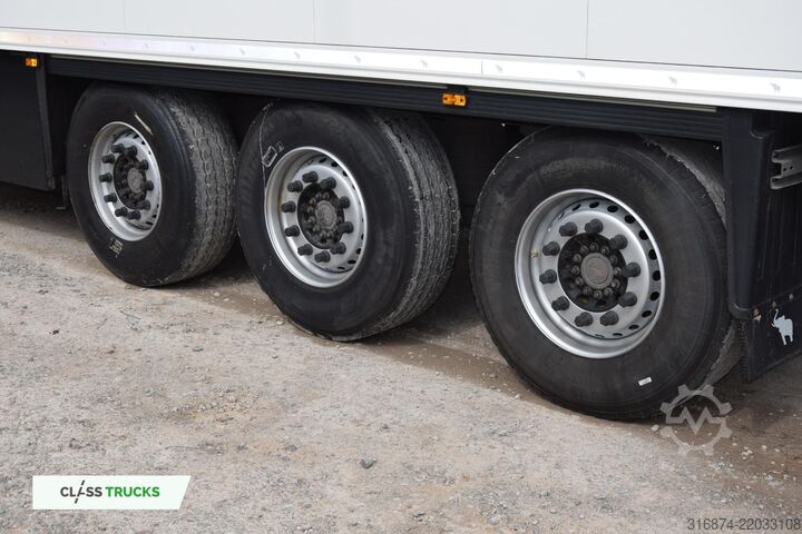 Reefer semitrailer SCHMITZ CARGOBULL SKO Double Deck FP 60 Carrier Vector 1550 Lifting Axle