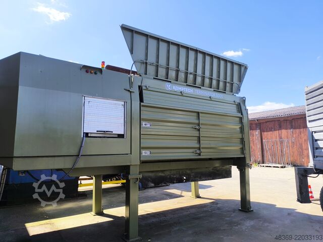 Single shaft shredder Komptech Terminator 5000 E