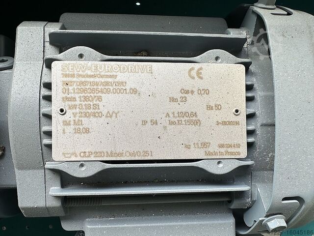 Roller conveyor driven Grenzebach RFS 1250 x 1000 mm