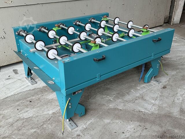 Roller conveyor driven with guide Grenzebach RFS 1250 x 1000 mm