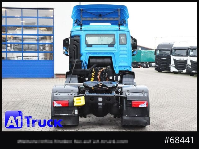 Standard SZM MAN TGS 18.360 , Heckfenster, Intarder, Rangier, neue Sattelplatte