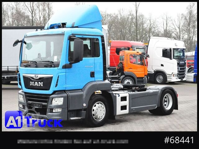 Standard SZM MAN TGS 18.360 , Heckfenster, Intarder, Rangier, neue Sattelplatte