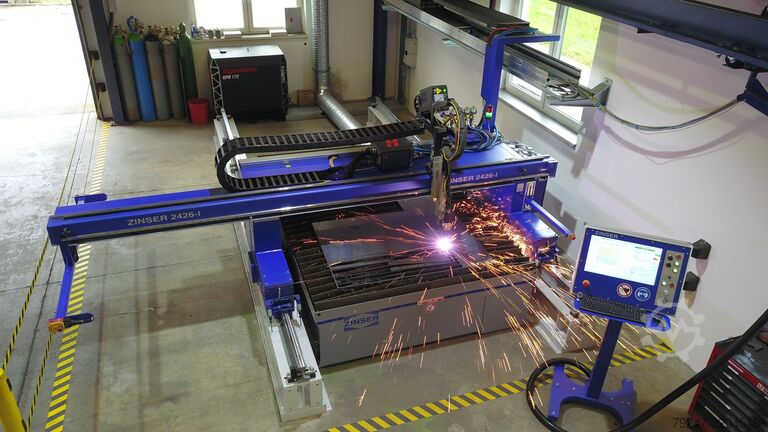 Plasma cutting machine ZINSER 2426