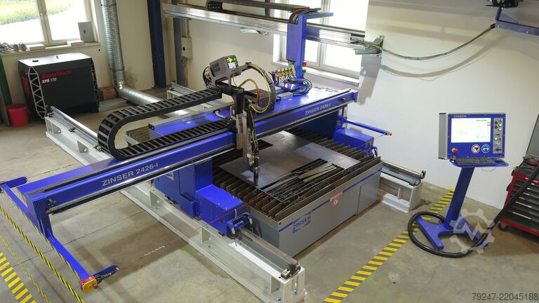 Plasma cutting machine ZINSER 2426