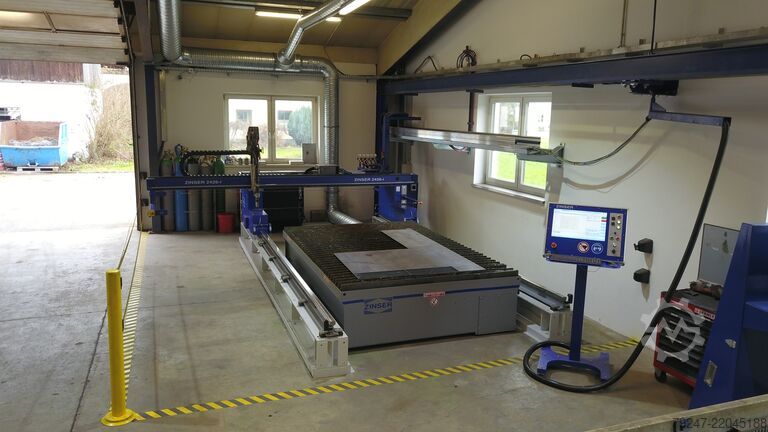 Plasma cutting machine ZINSER 2426