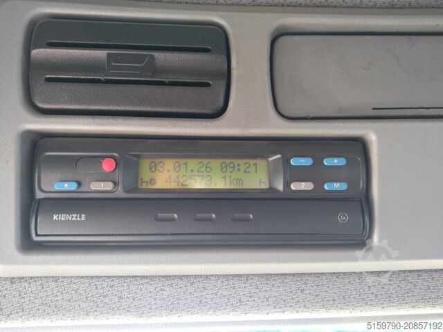 Roll-off tipper truck Mercedes Actros 2641 6x4 mit Recyclingkran