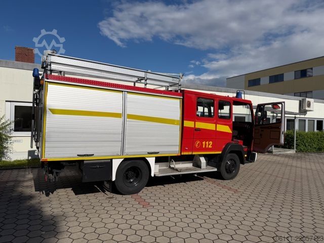 Van MERCEDES-BENZ 814 F Doka 9-Sitzer DiffSperre  7,0m