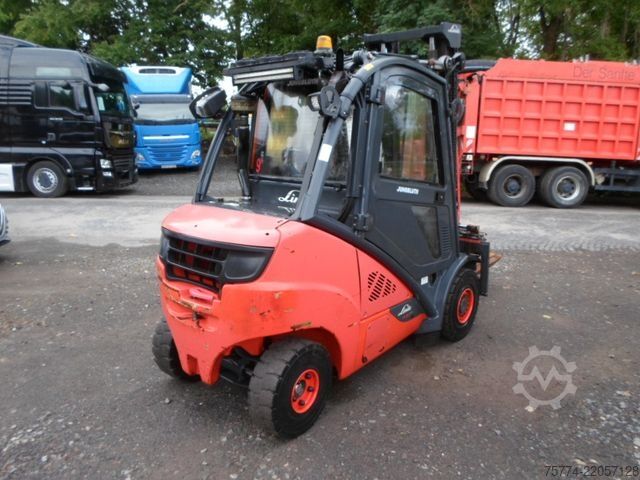 Front loader forklift LINDE H 30 EVO/ Doppelgabel