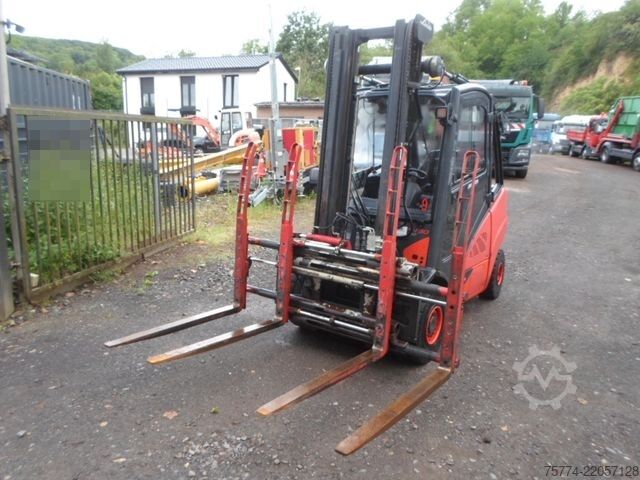 Front loader forklift LINDE H 30 EVO/ Doppelgabel
