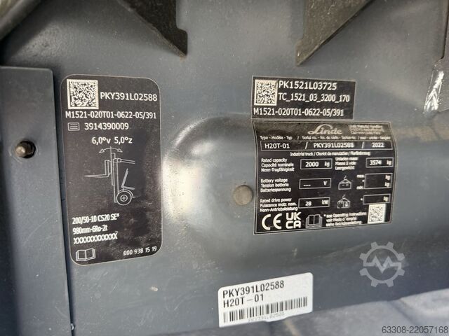 Treibgasstapler Linde H20T-01