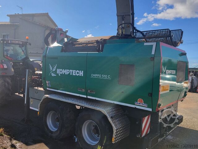 Mobile Zerkleinerungsanlage Komptech Chippo 510C