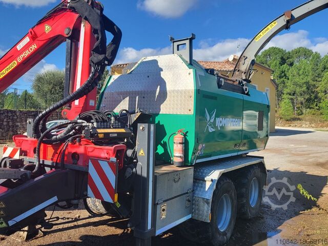 Mobile Zerkleinerungsanlage Komptech Chippo 510C