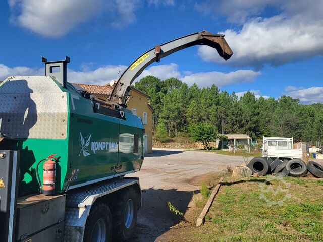 Mobile Zerkleinerungsanlage Komptech Chippo 510C