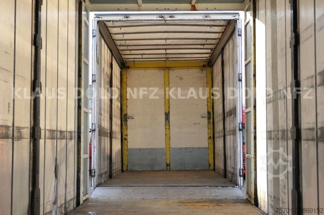 Flatbed truck with tarp MAN TGX 18.400 Retarder Komplettzug mit Anhänger