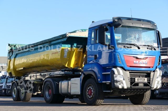 Kipper LKW MAN TGS 18.500 Kippmulde Komplettzug Schwarzmüller