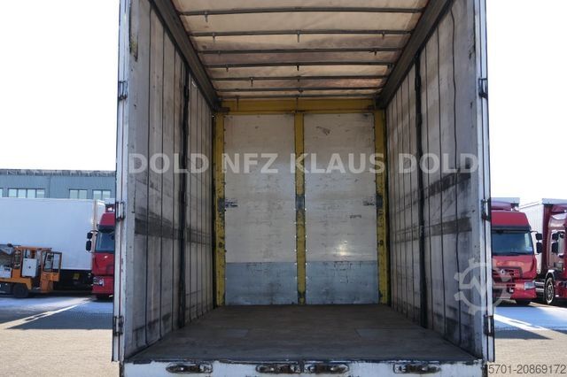 Flatbed truck with tarp MAN TGX 18.400 Pritsche Plane Retarder 2-Tanks