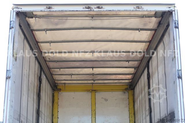 Flatbed truck with tarp MAN TGX 18.400 Pritsche Plane Retarder 2-Tanks
