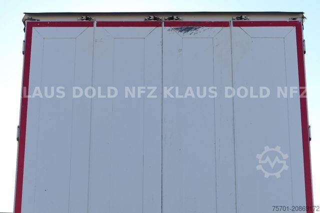 Flatbed truck with tarp MAN TGX 18.400 Pritsche Plane Retarder 2-Tanks