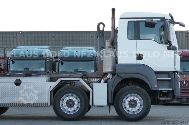 Roll-off tipper truck MAN TGS 35.500 Abrollkipper Mobas Retarder 8x4 Euro6