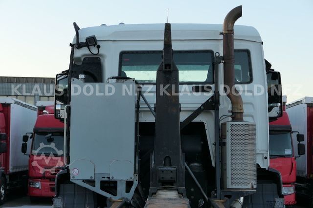 Roll-off tipper truck MAN TGS 35.500 Abrollkipper Mobas Retarder 8x4 Euro6
