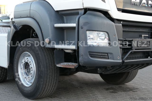Roll-off tipper truck MAN TGS 35.500 Abrollkipper Mobas Retarder 8x4 Euro6
