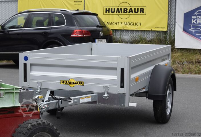 Open trailer HUMBAUR Einachsanhänger HA 752111KV