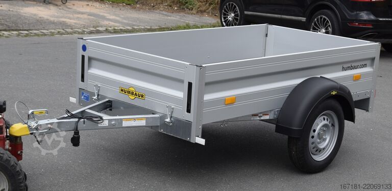 Open trailer HUMBAUR Einachsanhänger HA 752111KV