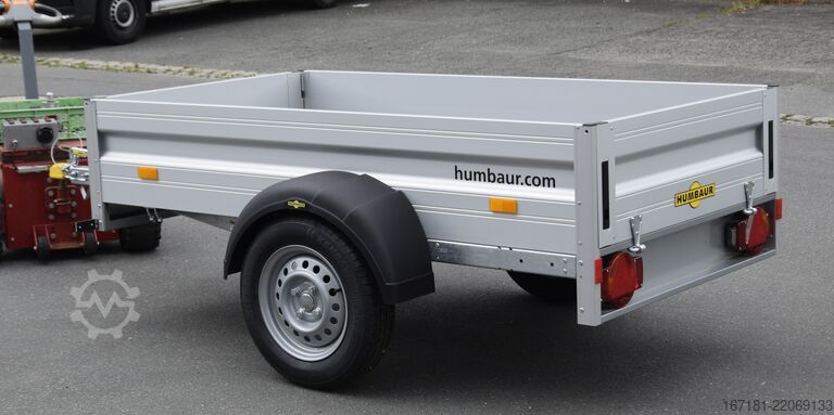 Open trailer HUMBAUR Einachsanhänger HA 752111KV