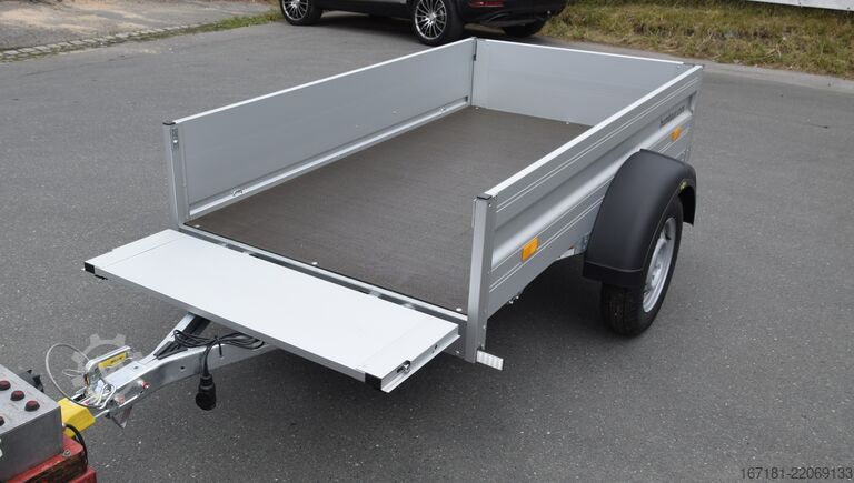 Open trailer HUMBAUR Einachsanhänger HA 752111KV